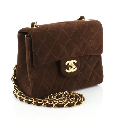 chanel wicker bag|brown suede chanel bag.